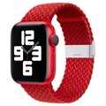 Apple Watch Series Ultra 2/Ultra/9/8/SE (2022)/7/SE/6/5/4/3/2/1 Pleteni Kaiš - 49mm/45mm/44mm/42mm - Crveni