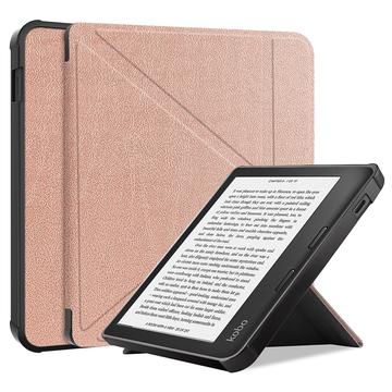 Kobo Libra 2 Origami Stand Folio Futrola - Zlatnoroze