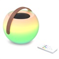 Ksix Bubble Višebojna Lampa sa Bluetooth Zvučnikom - Bela