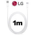 LG EAD63849204 USB 3.1 Tip-C Kabl - 1m - Beli