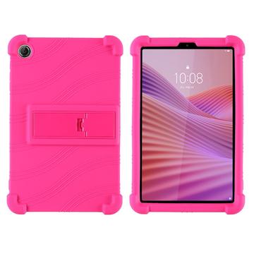 Lenovo Tab K9 Silicone Case with Kickstand - Hot Pink