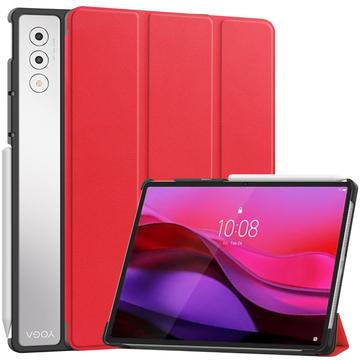 Lenovo Yoga Tab Plus Tri-Fold Serija Smart Zaštitna Futrola - Crvena