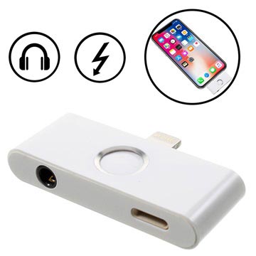 iPhone X Lightning & 3.5mm Audio Adapter sa Home Tasterom - Srebrni