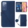 Line Serija Samsung Galaxy S20 FE Futrola-Novčanik - Plava
