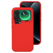 Xiaomi 17 Pro Max Liquid Silicone Case - Red