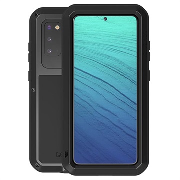 Love Mei Powerful Samsung Galaxy S20 Hybrid Maska - Crna