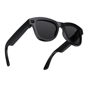 M01S AI Smart Glasses with Real-Time Translation & HD Camera - Black
