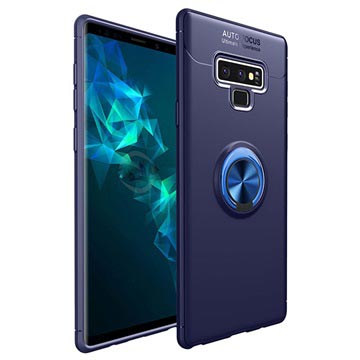 Samsung Galaxy Note9 Magnetna Maska sa Prstenom - Plava