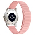 Samsung Galaxy Watch4/Watch4 Classic/Watch5/Watch6 Magnetno - Silikonski Sportski Kaiš - Rozi