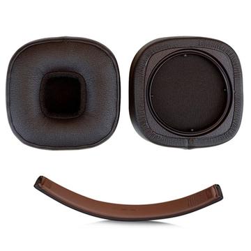 Marshall Major V Protein-Leather Replacement EarPads and Headband Set - Brown