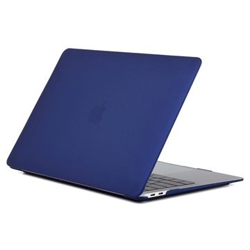 MacBook Air 13.3" 2018/2020 Mat Plastična Maska - Tamno Plava