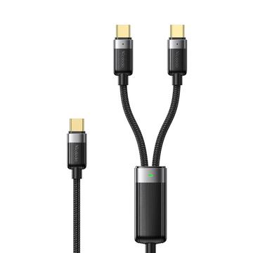 Mcdodo CA-6780 2-in-1 Braided USB-C Charging Cable - 1.5m
