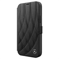 Mercedes-Benz Bow Line iPhone 12 Pro Max Wallet Leather Case