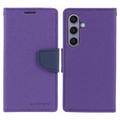 Samsung Galaxy S24 Mercury Goospery Fancy Diary Novčanik-Futrola - Purple
