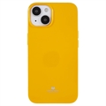 iPhone 14 Plus Mercury Goospery Glitter TPU Maska - Žuta
