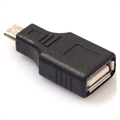 MicroUSB / USB 2.0 OTG Adapter - Crni