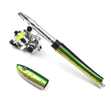 Mini Fishing Rod with Reel and Line - 1.4m