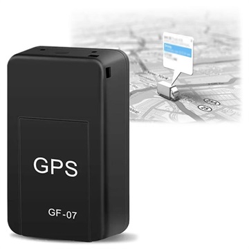 Mini Magnetni GPS Lokator sa Mikrofonom GF-07 - Crni