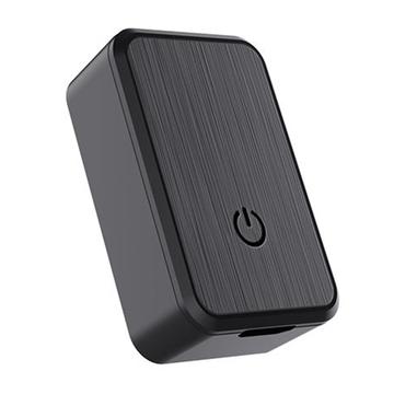 Mini Magnetic GPS Tracker GF08 - SIM Card, MicroSD, Google Maps - Black