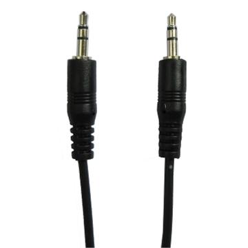 MiniJack AUX cable - 1.5m - Black