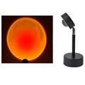 Moderan Projektor Zalaska Sunca i Noćna Lampa - Crveni Zalazak Sunca