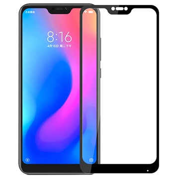 Xiaomi Mi A2 Lite Mofi Full Size Zaštitno Kaljeno Staklo za Ekran - 9H - Crno