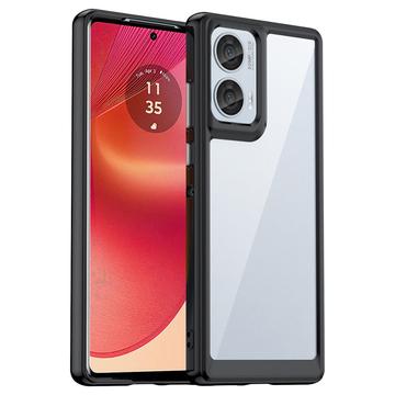 Motorola Edge 50 Fusion/G96 Anti-Shock Hibridna Zaštitna Maska - Crna