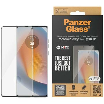 Motorola Edge 50 Fusion/Moto G85/G96 PanzerGlass Ultra-Wide Fit EasyAligner Zaštitno Staklo - Crne Ivice