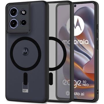 Motorola Edge 50 Neo/60 Neo Tech-Protect Magmat Maska - MagSafe kompatibilna - Mat Crna