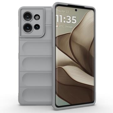 Motorola Edge 50 Rugged TPU Maska - Svetlosiva