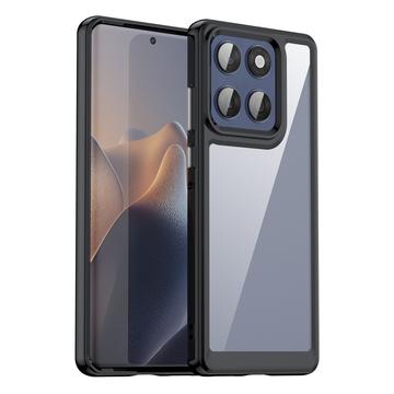 Motorola Edge 60/60 Fusion Anti-Shock Hibridna Zaštitna Maska - Crna