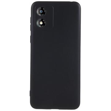 Motorola Moto E13 Anti-Fingerprint Mat TPU Zaštitna Maska - Crna