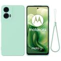 Motorola Moto G04/G24 Maska od Tečnog Silikona - Zelena