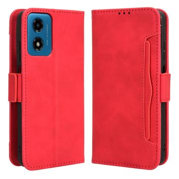 Motorola Moto G24 Power/G04/E14 Cardholder Serija Futrola-Novčanik - Crvena