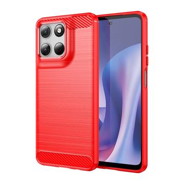 Motorola Moto G67 Power/G57 Power/G57 Brushed TPU Case - Carbon Fiber