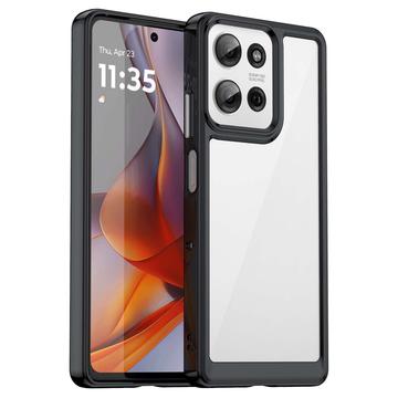 Motorola Moto G75 Anti-Shock Hibridna Zaštitna Maska - Crna