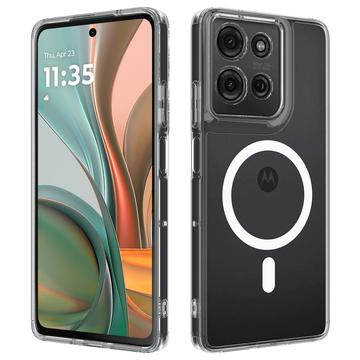Motorola Moto G75 Hibridna Zaštitna Maska - Kompatibilna sa MagSafe - Providna