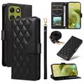 Motorola Moto G86 Luxury Quilted Wallet Case