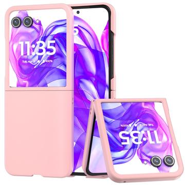 Motorola Razr 50 Ultra Plastična Zaštitna Maska - Roze