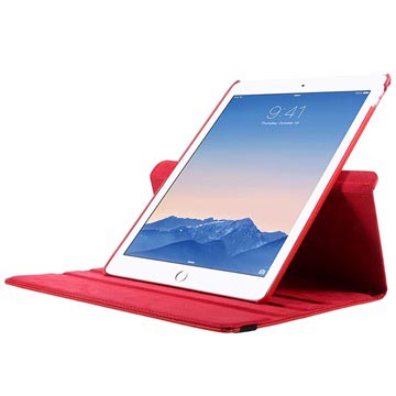iPad Pro 12.9 Multipraktična Rotaciona Futrola - Crvena