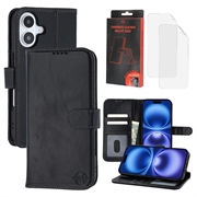iPhone 16 MyTPhone CardMate Leather Wallet Case