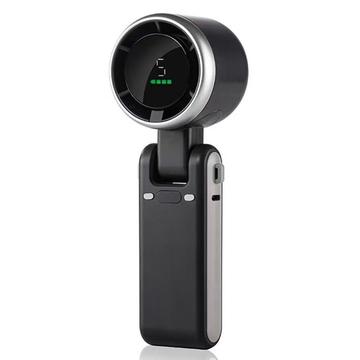 N607 Foldable Turbo Handheld Fan with Strap