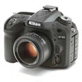 Nikon D7100, D7200 Silikonska Zaštitna Maska - Crna
