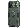 Nillkin CamShield iPhone 12/12 Pro Hybrid Maska - Zelena