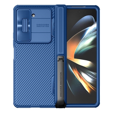 Samsung Galaxy Z Fold5 Nillkin CamShield Fold Hibridna Maska sa Postoljem - Plava