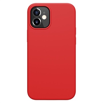 Nillkin Flex Pure iPhone 12 mini Maska od Tečnog Silikona - Crvena