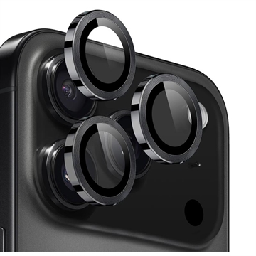 iPhone 17 Pro/17 Pro Max Northjo Camera Lens Protector Set - Black