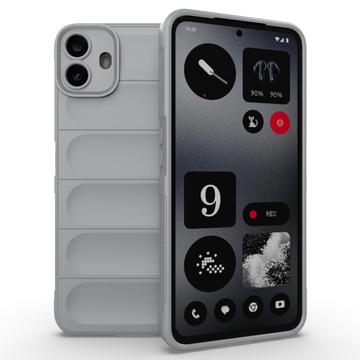 Nothing CMF Phone 1 Rugged TPU Maska - Svetlosiva