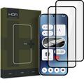 Nothing Phone (2a) Hofi Premium Pro+ Zaštitno Kaljeno Staklo - 9H - 2 Kom. - Crne Ivice