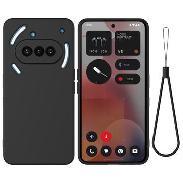 Nothing Phone (3a) Liquid Silicone Case with Hand Strap